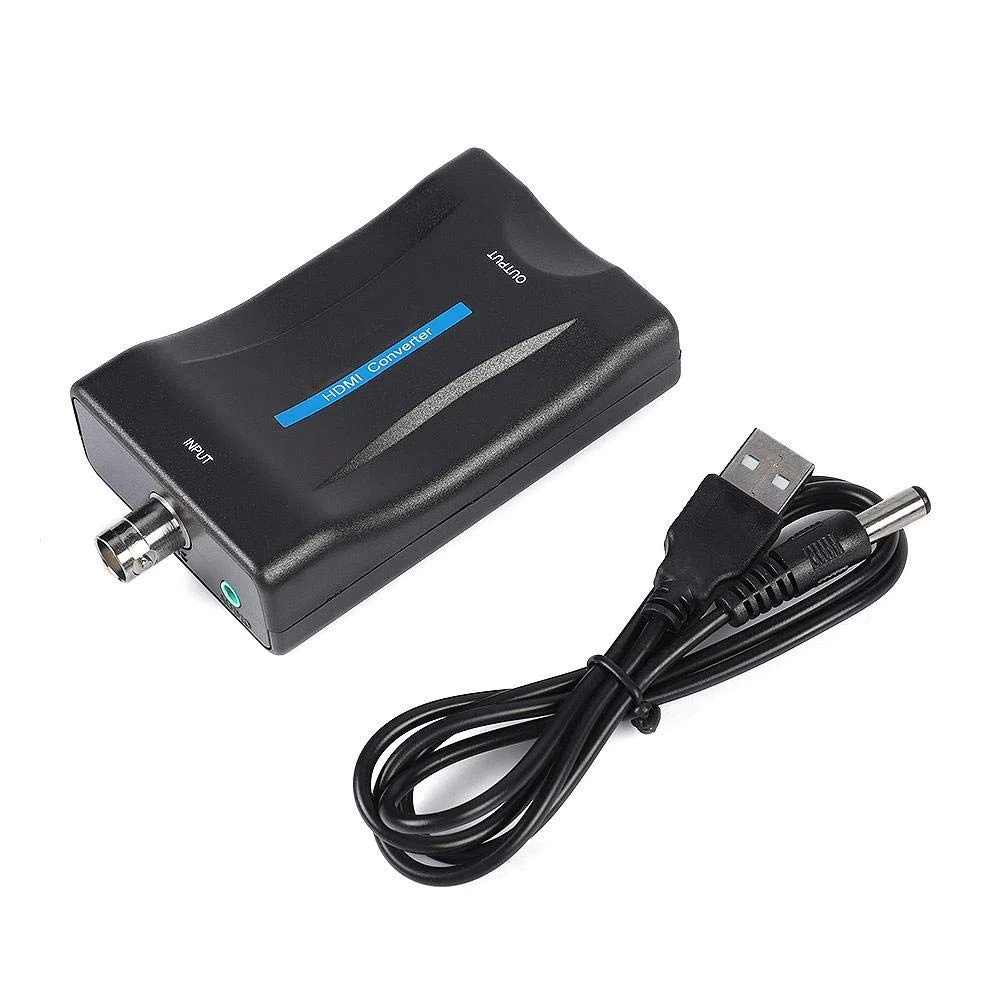 Topiky DC 5V BNC a HDMI Adaptador convertidor Pantalla HD 1080P/720P Video Adaptador Monitor de vigilancia