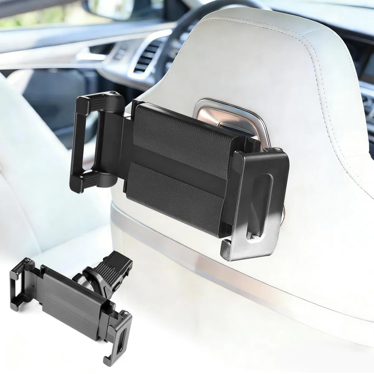 Soporte para tablet de coche para accesorios X3 X5 X6 I20 G05 G06 G45 G60 G61 G70, giratorio 360°, soporte de coche para coche, soporte para teléfono móvil para ajuste de 360°, soporte para