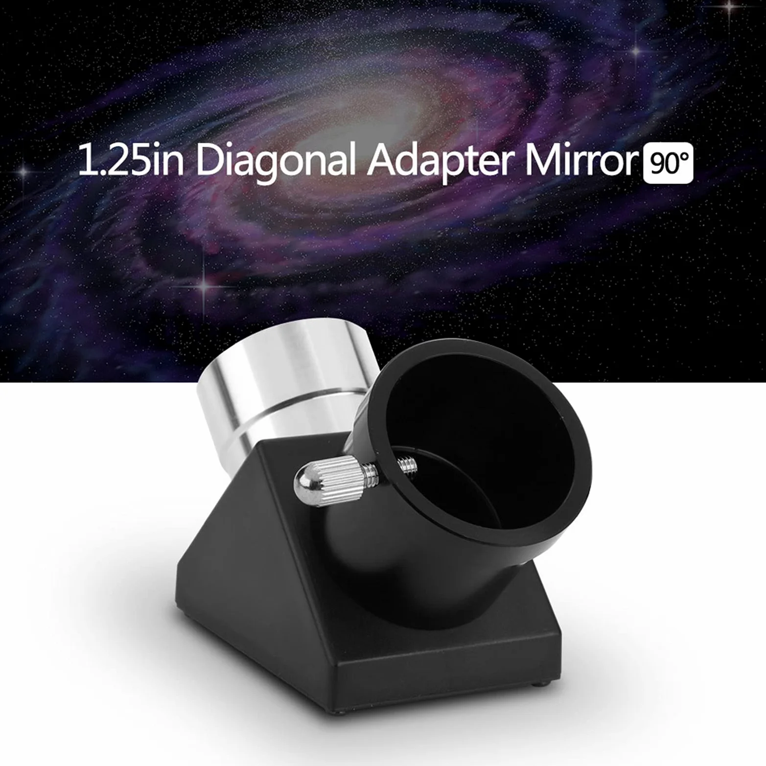 Celestron Star Diagonal 1,25 Adaptador Diagonal de 90 Grados Imagen Invertida Prisma Zenith Espejo para Telescopio