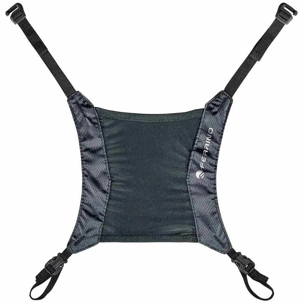 Ferrino Helmet Holder 61650HCC ferrino porta casco de esquí bici escalada alpinismo adaptable a mochilas ferrino preparadas