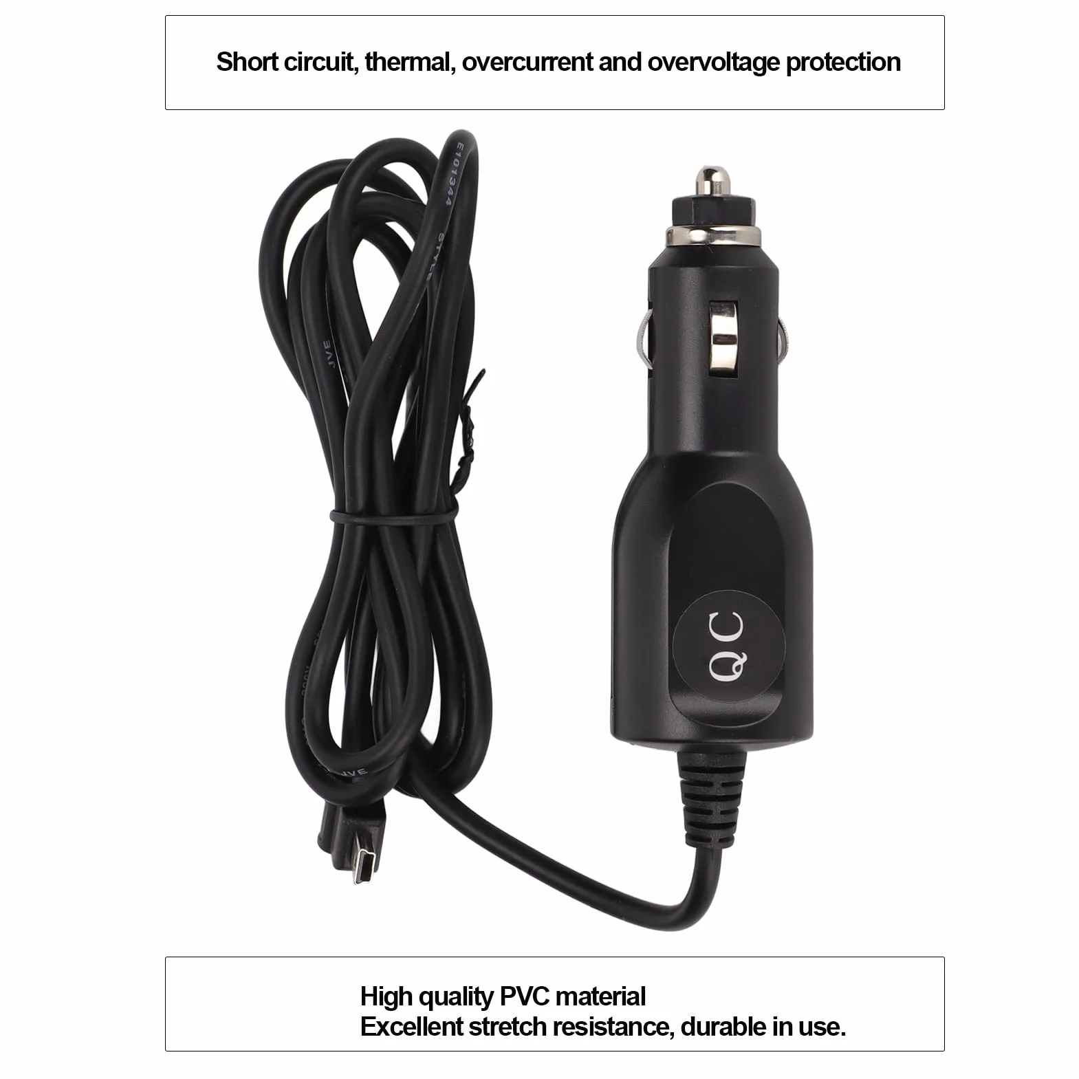 Cargador de Coche para GPS XL One, Cable de Reemplazo, Encendedor de Cigarrillos, 5V 1.2A, Plug and Play
