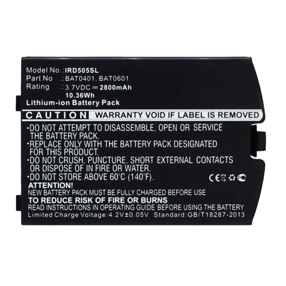 subtel, batería Compatible con Iridium 9505A (2800mAh, 3.7V) Batería de Repuesto BAT0401, BAT0601, BAT0602