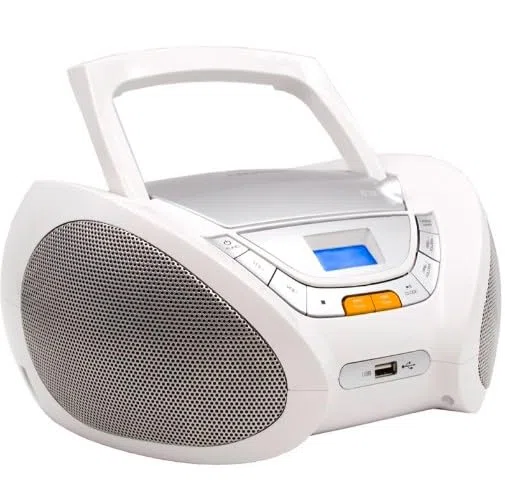 Lauson Radio CD Portátil Bluetooth USB (UK)