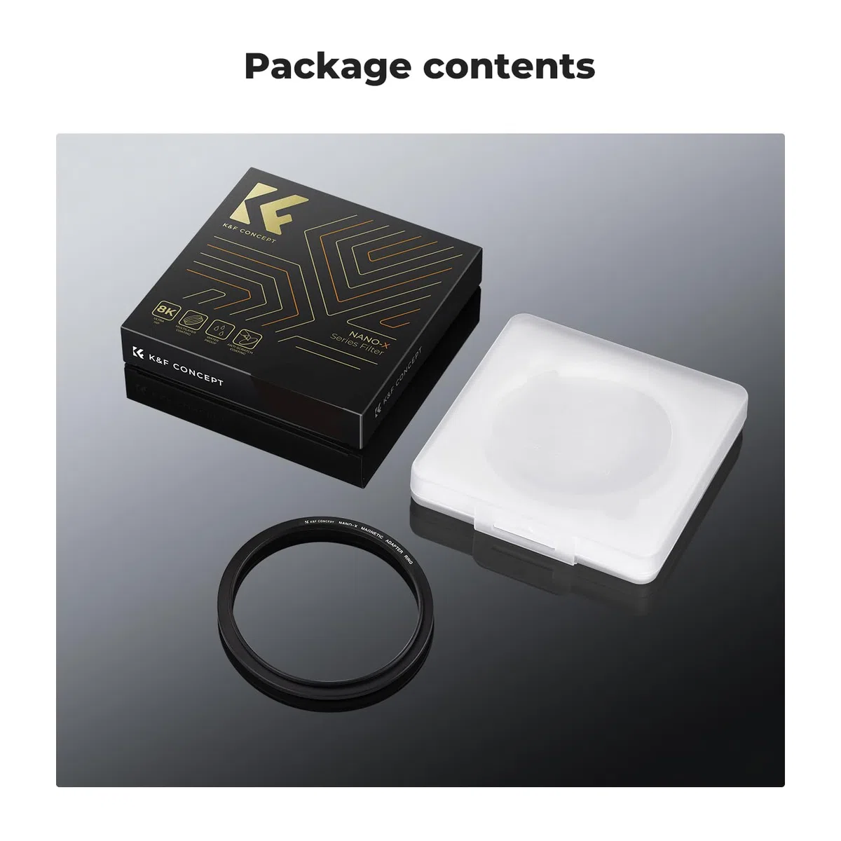 K&F CONCEPT Step Up Anillo Adaptador Magnético para Filtros 67mm-77mm (Solo Compatible con filtros magnéticos de K&F CONCEPT)
