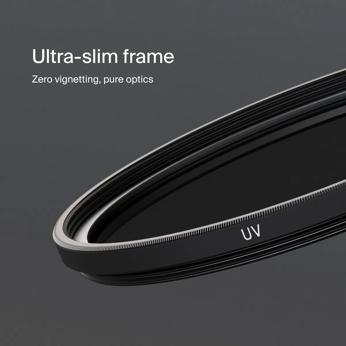 Urth 58 mm Filtro UV para Objetivo — Vidrio óptico HD, Multi-Recubrimiento, protección UV para Objetivo de cámara