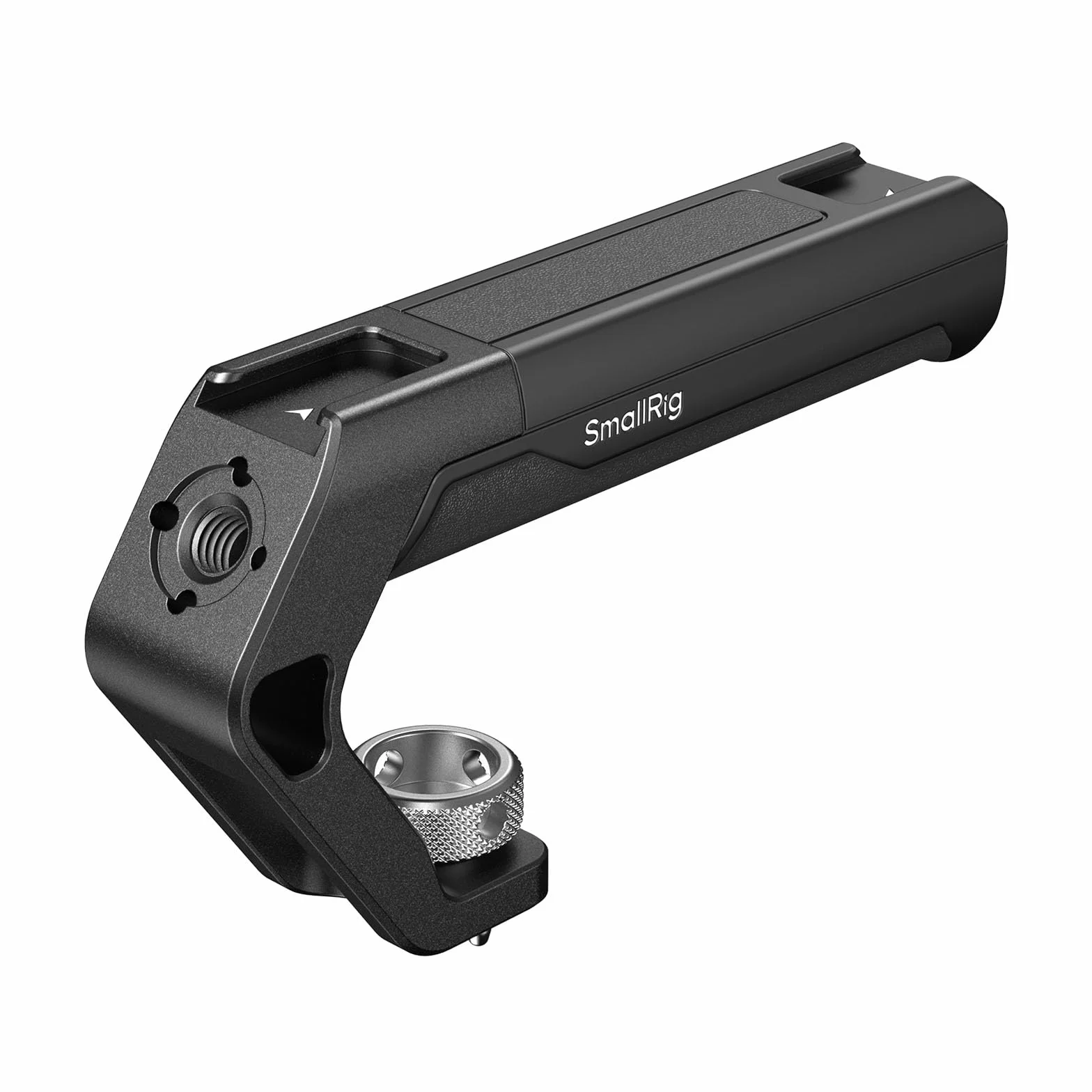 SMALLRIG Mango Superior Liviano con Pasadores de Ubicación de 3/8"-16 para ARRI, Mango Superior para Cámara Pequeña,con Dos Soportes de Zapata Fría - 4757