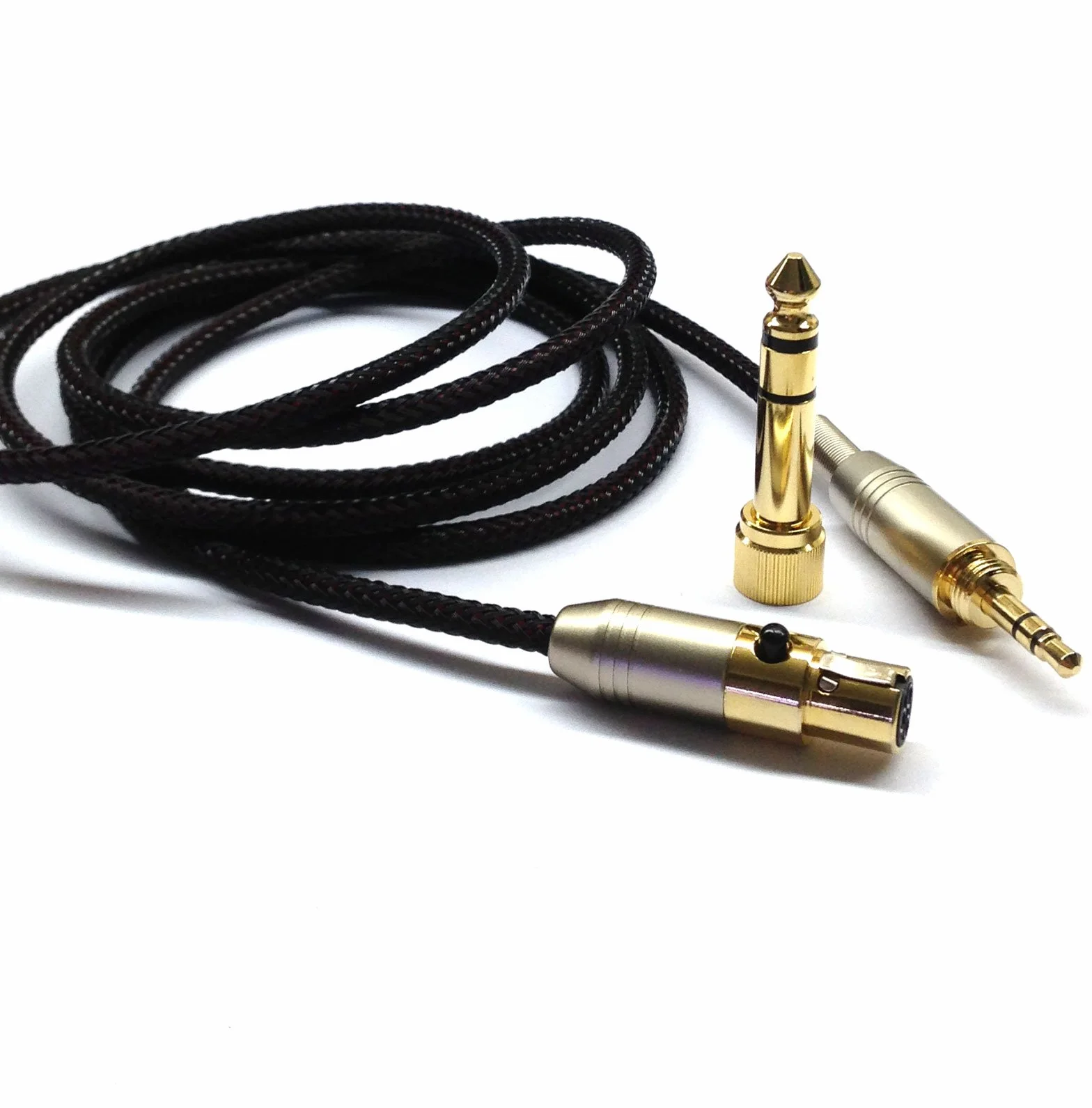NewFantasia Cable de actualización de audio de repuesto compatible con auriculares AKG K240, K240S, K240MK II, Q701, K702, K141, K171, K181, K271s, K271 MKII, M220, Pioneer HDJ-2000, 3 metros
