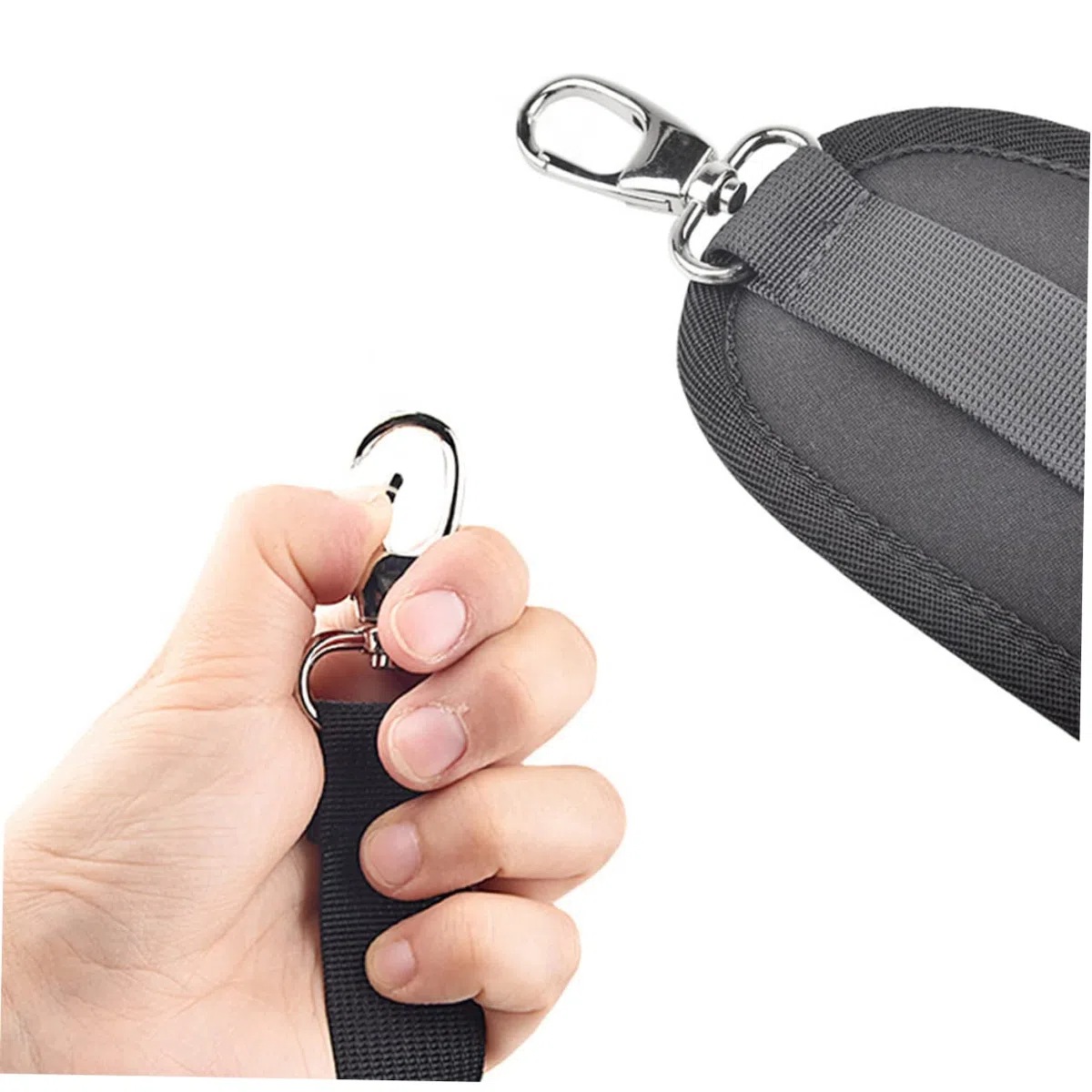 Correas de Hombro Dobles Ajustables para Mochila, Correas de Repuesto Resistentes y Acolchadas de Neopreno, Diseño Cómodo Reducción de Presión para Actividades al Aire Libre