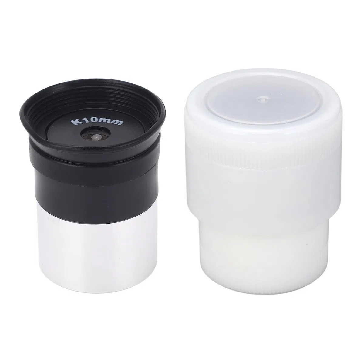 Ocular de Telescopio de 1,25 Pulgadas y 10 Mm, Accesorio de Telescopio de 52 Grados con Revestimiento Azul para Telescopio Astronómico, Rosca M28,6x0,6 Mm