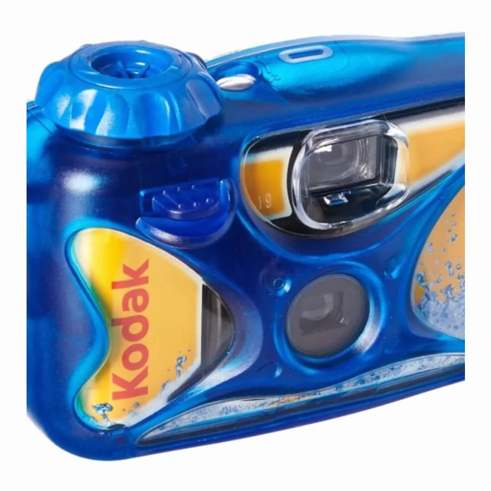 Kodak Sport Underwater - Cámara desechable de un solo uso con película de 800 velocidades y 27 exposiciones (paquete de 2)