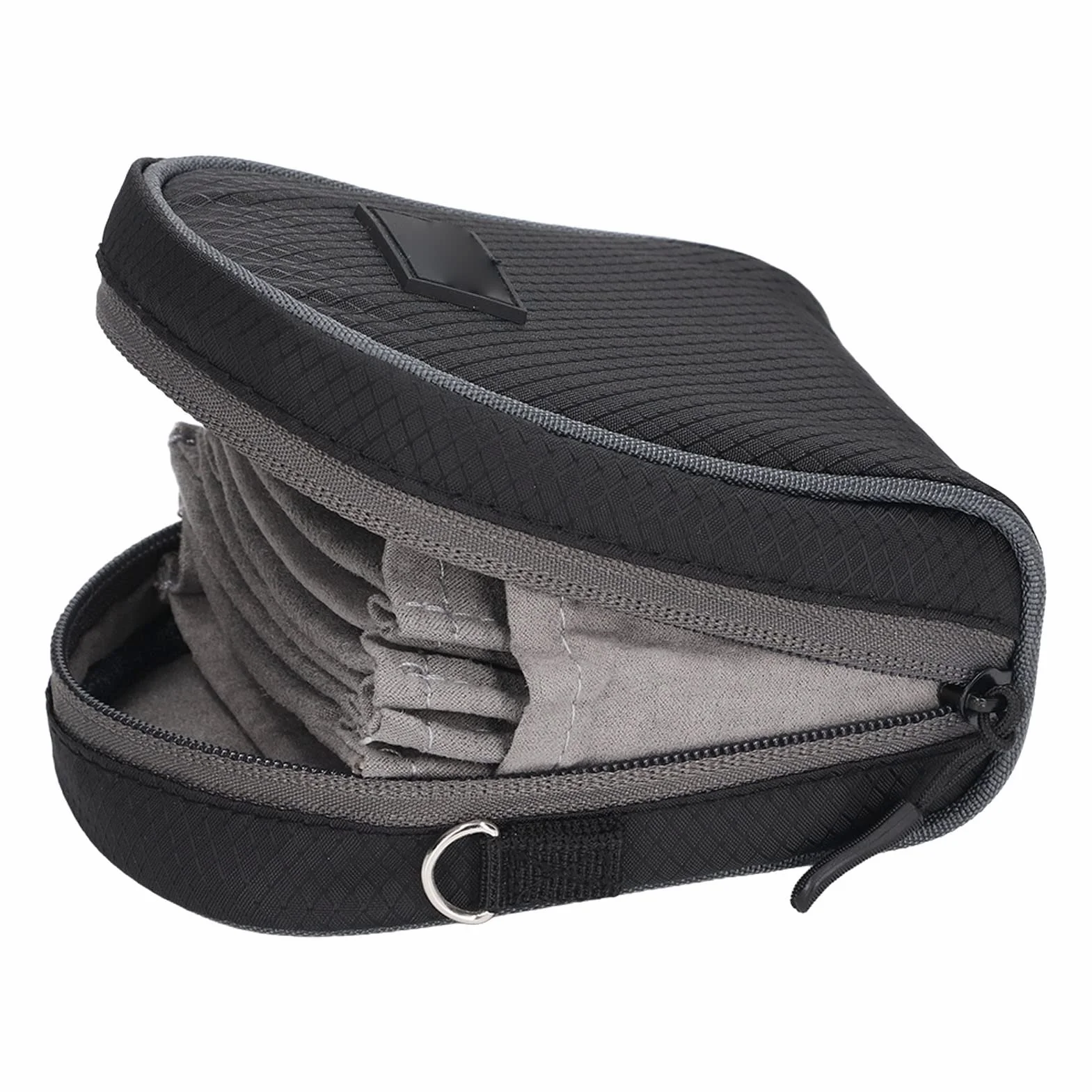 Estuche para Filtro de Lente de Cámara, Estuche para Filtro de Lente 8 Bolsillos Cartera de Almacenamiento de Filtro de Lente de Cámara para Filtro de hasta 95 Mm