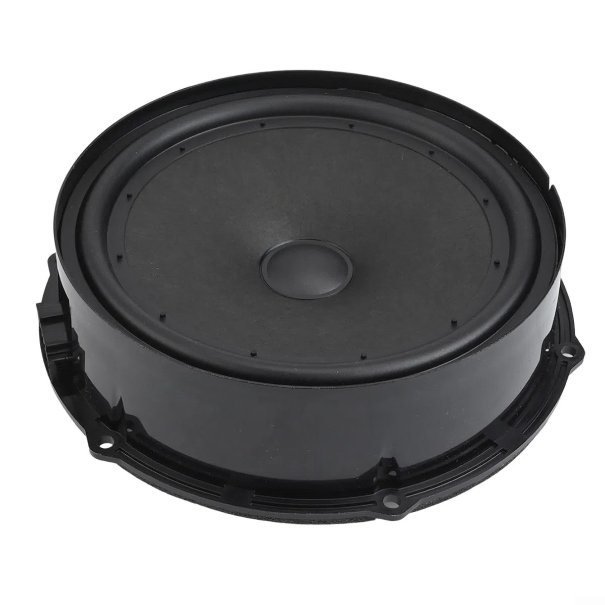 Par de altavoces de woofer ABS negro, juego de altavoces de woofer delantero 5N0035454B trasero 5N0035453C para Tiguan 2009-2016 piezas de audio interiores de repuesto (frontal)