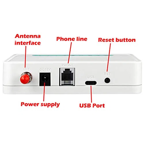 Terminal inalámbrico fijo de cuatro bandas, GSM, tarjeta SIM, línea telefónica, llamada de escritorio, numerador GSM850/900/1800/1900MHZ, enchufe de la UE