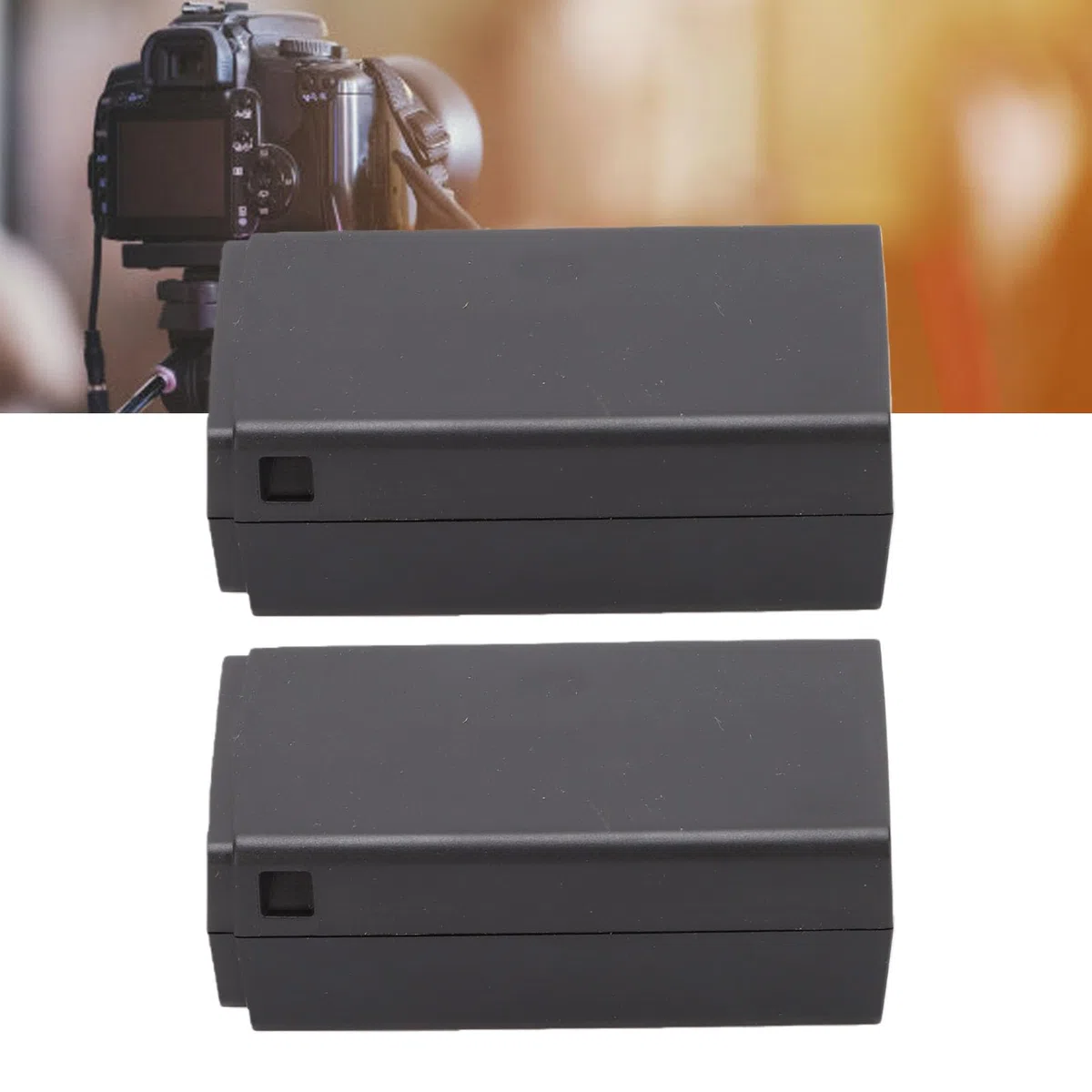 Diyeeni Paquete de 2 Baterías de Flash de Cámara de Iones de Litio de 3500 MAh, para V1 V1Pro V850II V860II V860III AD100 Pro con Reemplazo de Flashes de Cámara