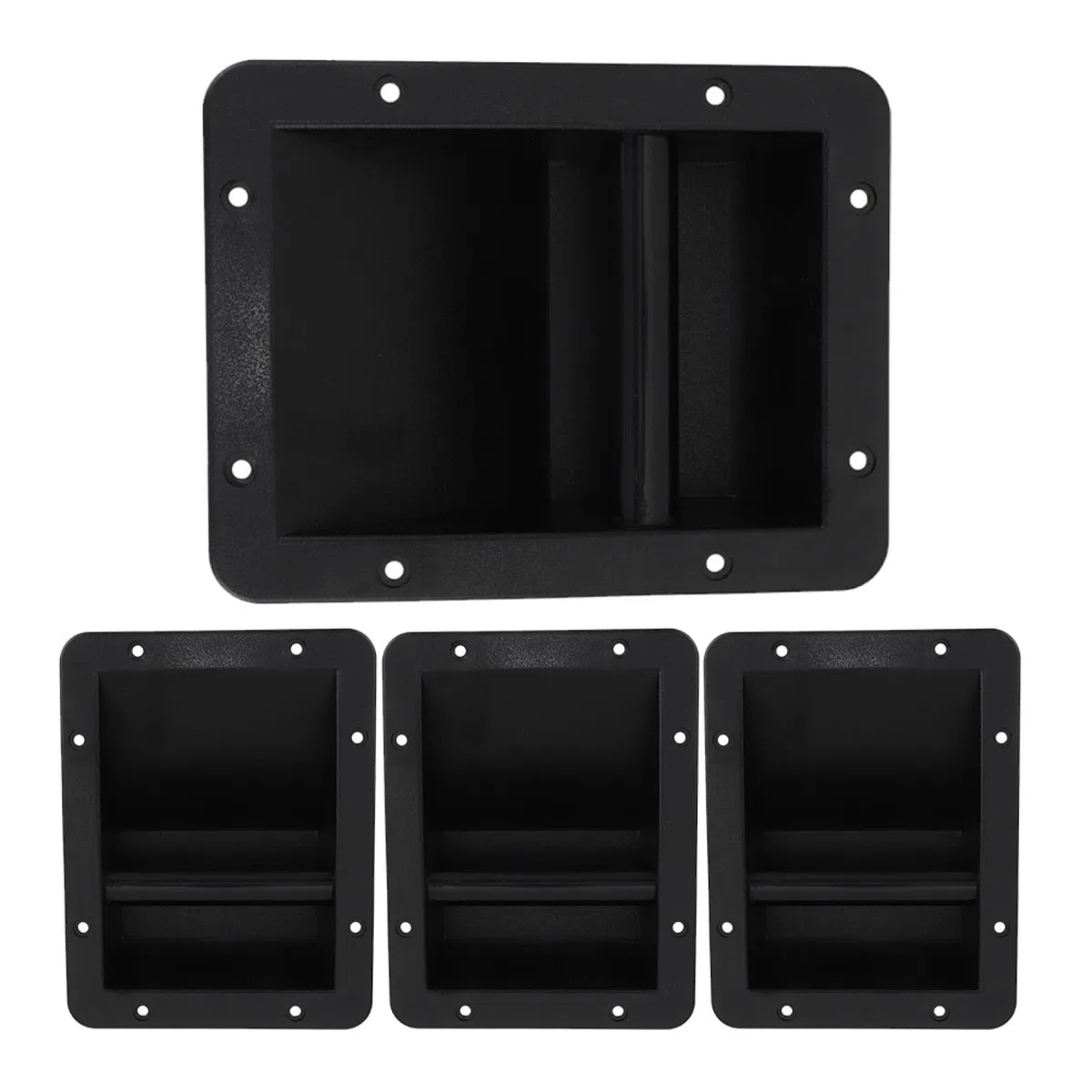 Veemoon 4 Piezas Asa Lateral Del Altavoz, Manija Del Altavoz PláStico Altavoces Repuestos De Manijas De Accesorios Audio DiseñO InstalacióN Sencilla Para Altavoces De Escenario