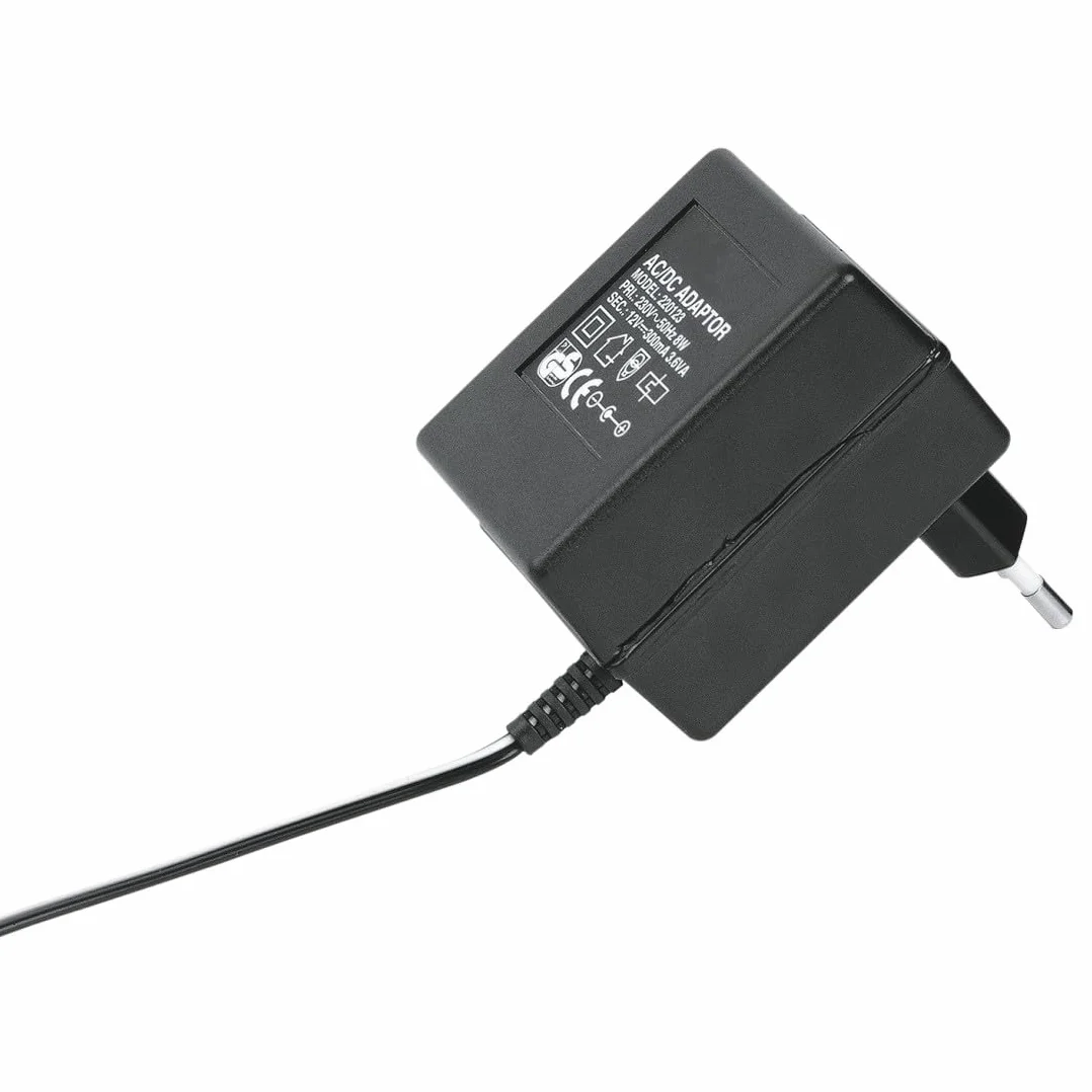 Hama | Preamplificador de phono para tocadiscos (Preamp 230V, ecualización RIAA, conectores chapados en oro, 50Hz, 300mA) Negro