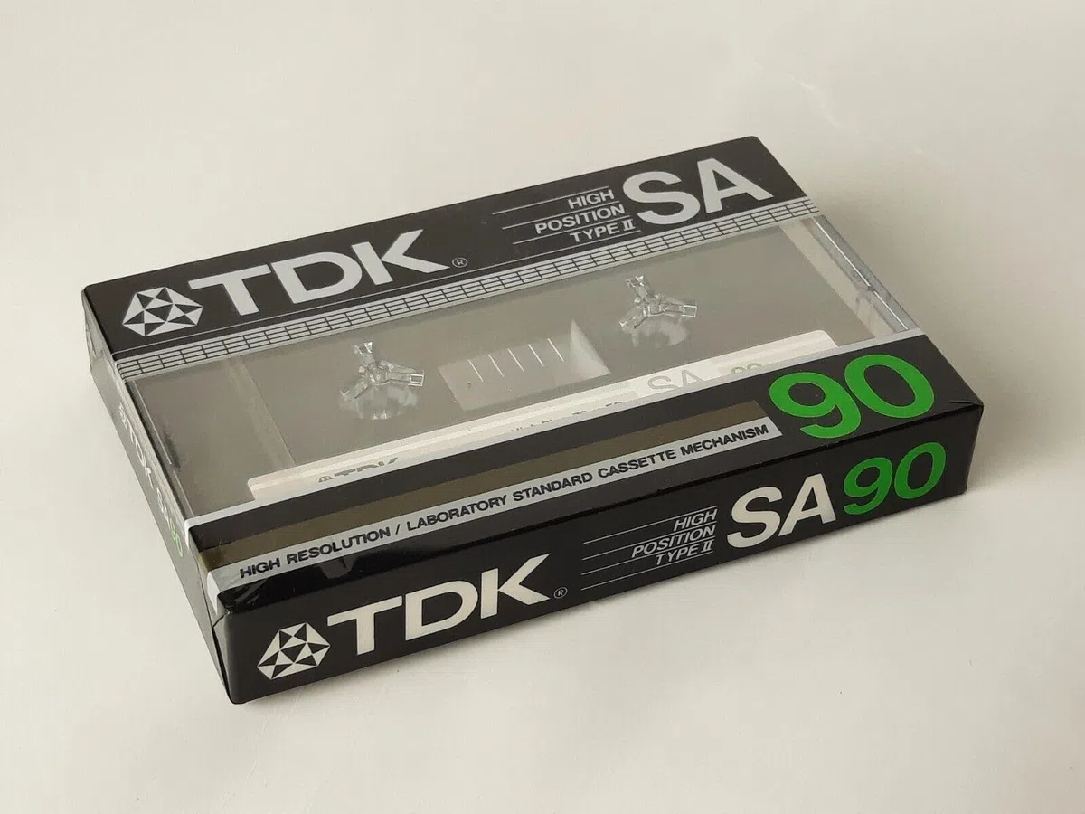 TDK SA 90 Cassette 1 x 90 min Biais élevé