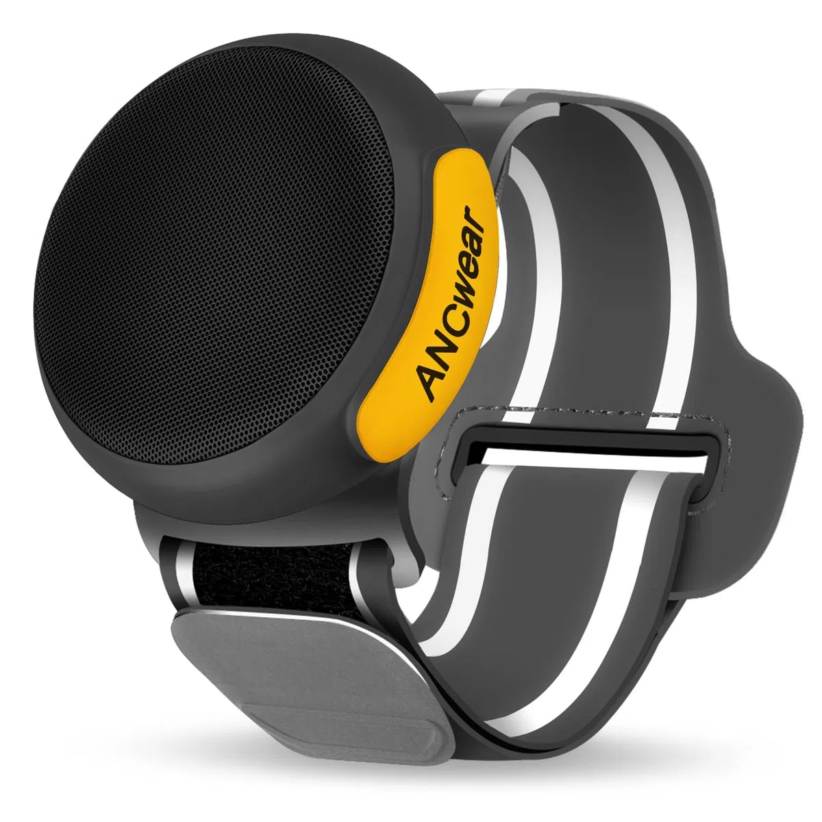 ANCwear Altavoz Bluetooth 5.3 Mini con Clip y Muñequera, Resistencia IPX6, 17 Sonidos de Ruido Blanco, 9,5 h para Baño, Deporte, Bici y Viaje