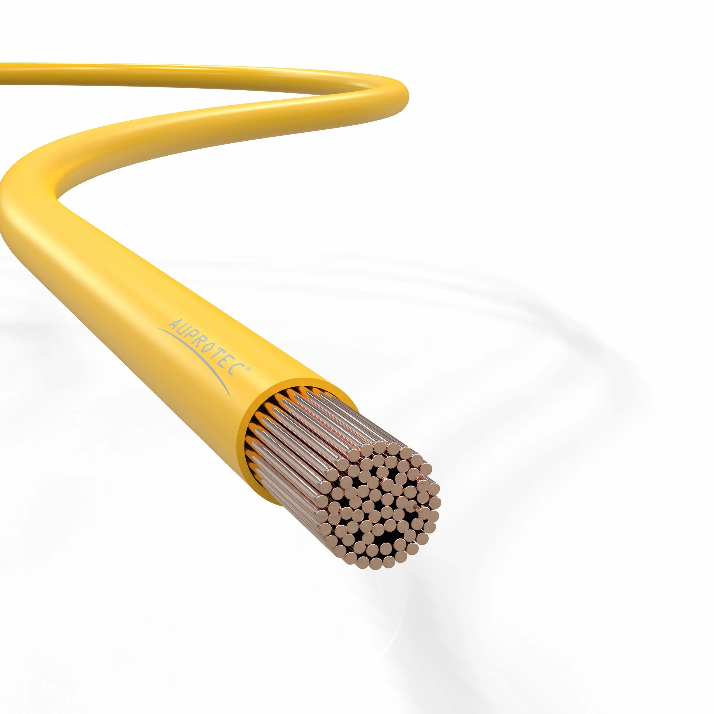 AUPROTEC Cable eléctrico para vehículo, 1,0 mm², 5 colores de 5 m FLRY-B como anillo.