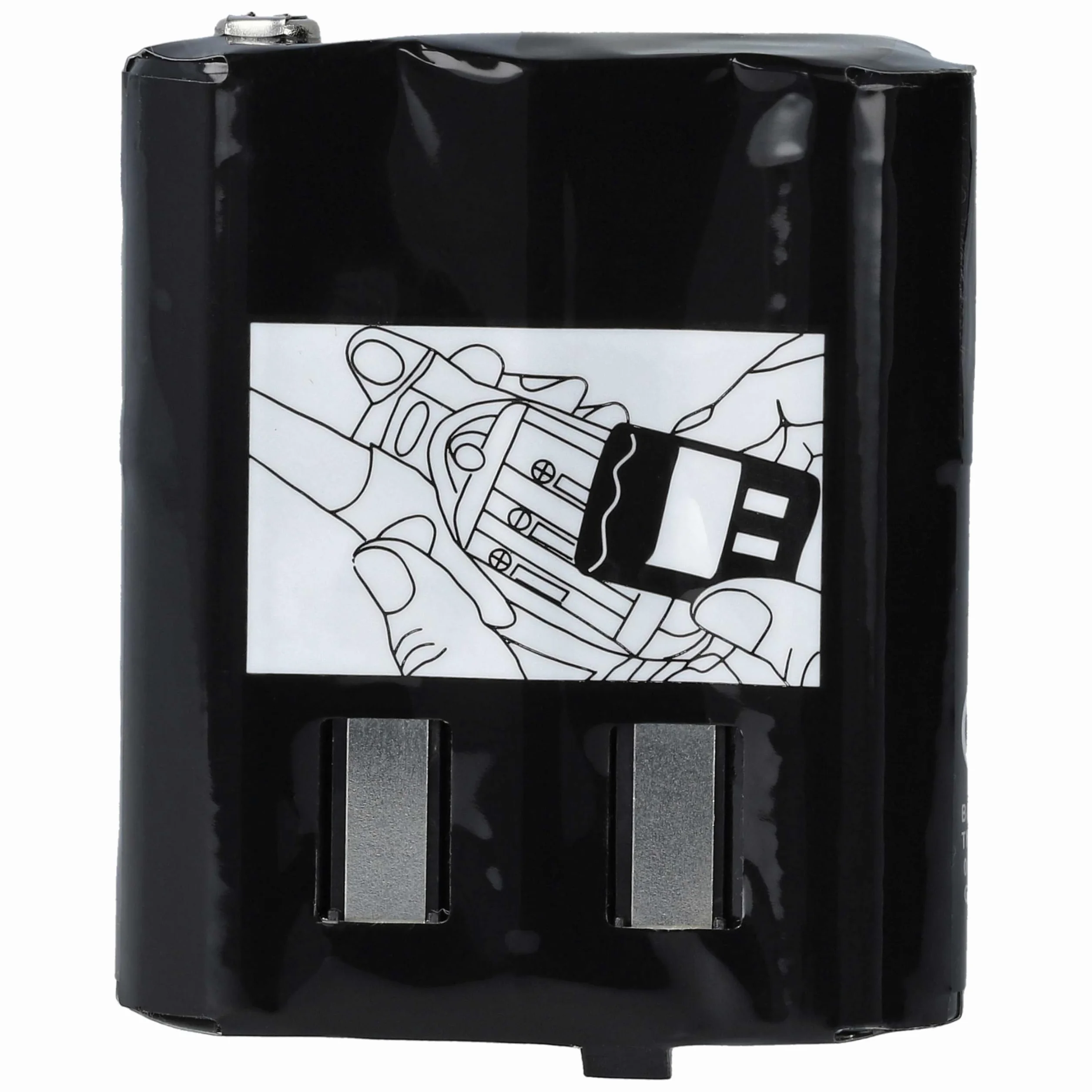 vhbw 5X batería Compatible con Motorola Talkabout T9680, T9680RSAME, T62 Radio (1500 mAh, 3,6 V, NiMH)