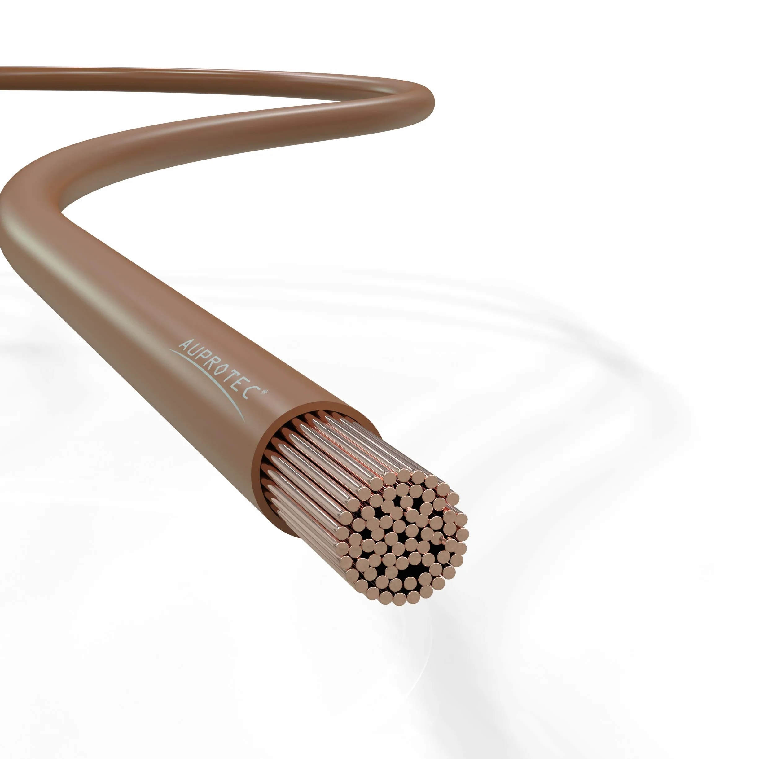 AUPROTEC Cable eléctrico para vehículo, 1,0 mm², 5 colores de 5 m FLRY-B como anillo.