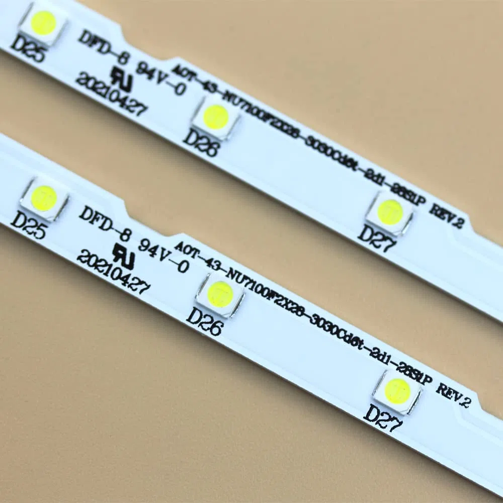 BN96-45954A UE43NU7100U Pieza de Repuesto de TV con Tira de retroiluminación LED para 43NU7100F UE43NU7100 UE43NU7120U UE43NU7170U UN43NU7100 UE43NU7120 UE43NU7170 BN61-15482A