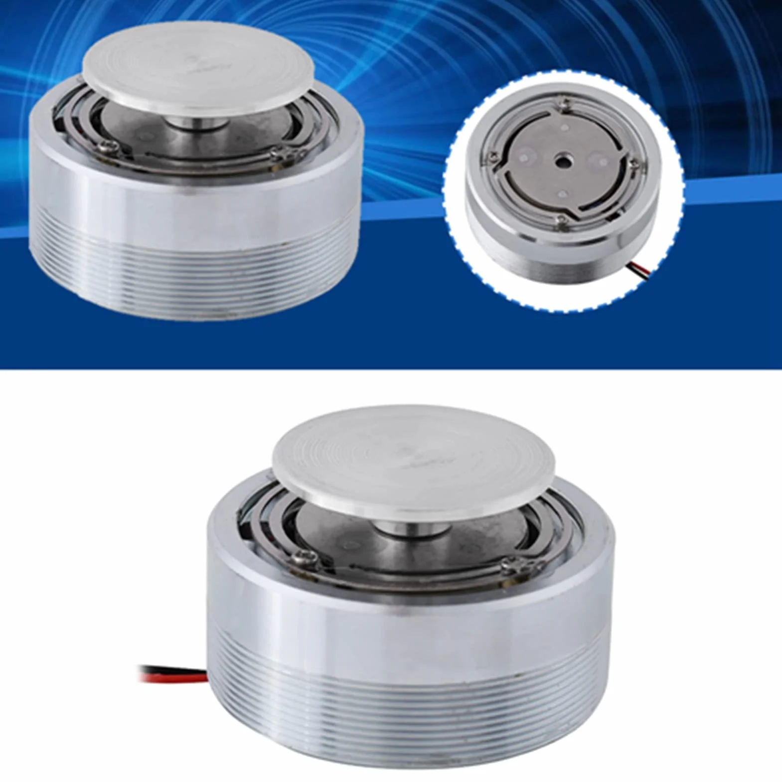 Altavoz de Resonancia 50mm audio exciter Mini Altavoz de Graves 2 Pulgadas, Audio Exciter para Reproducción de Todas las Frecuencias, Reemplazo Enceintes de remplacement