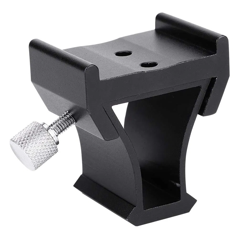 Soporte para Buscador de Telescopio, Aleación de Aluminio Duradera, Fácil de Usar, Adecuado para,Cassegrain, Ideal para Observación de Estrellas