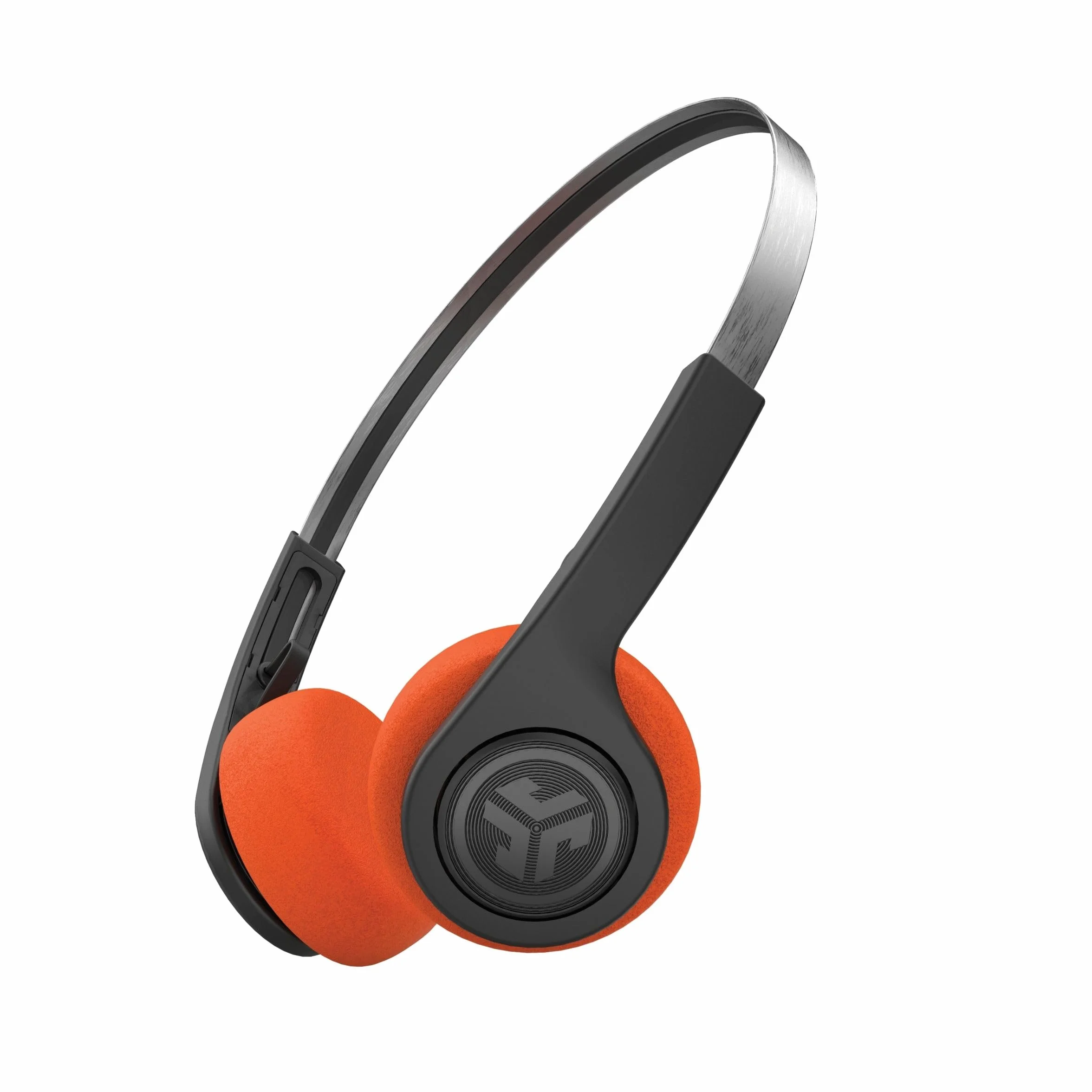 JLab Auriculares Retro, Auriculares Inalámbricos Rewind 2: con Controles de Aplicación Personalizados, Más de 20 Horas de Reproducción Bluetooth, Livianos y Vintage con Mic