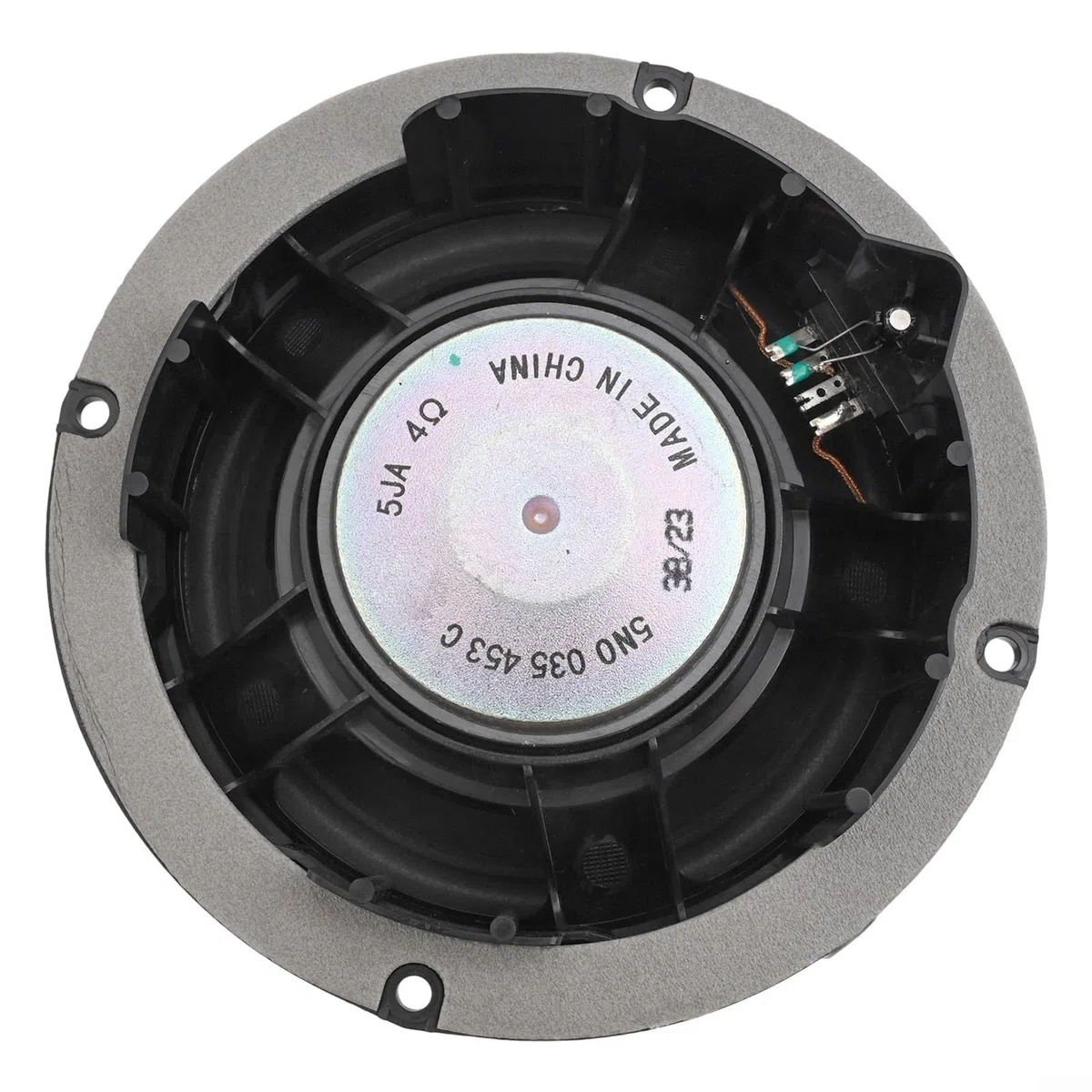 Altavoces delanteros y traseros para Volks-wagen para Tiguan (2009-2019) - Material ABS, 5N0035454B y 5N0035453C (trasero)