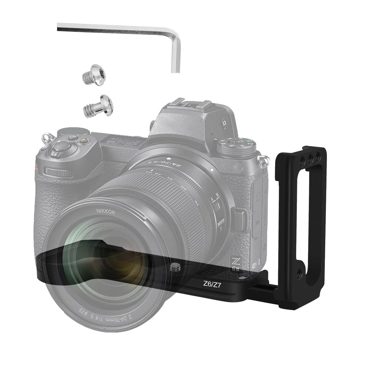 Versión Extendida Z6/Z6 II/Z7/Z7 II Soporte De Soporte De Cámara De Placa L De Liberación Rápida para Nikon /Z6 II/Z7/Z7 II/
