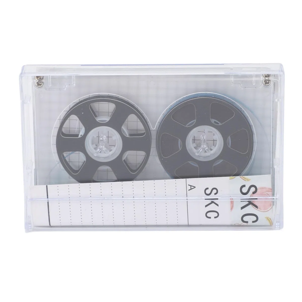 Cintas de Casete en Blanco, Cinta de Casetes de Audio de Carrete a Carrete, Casetes en Blanco de bajo Ruido, Cintas de Audio de Polarización Normal de 46 Minutos (BLACK)