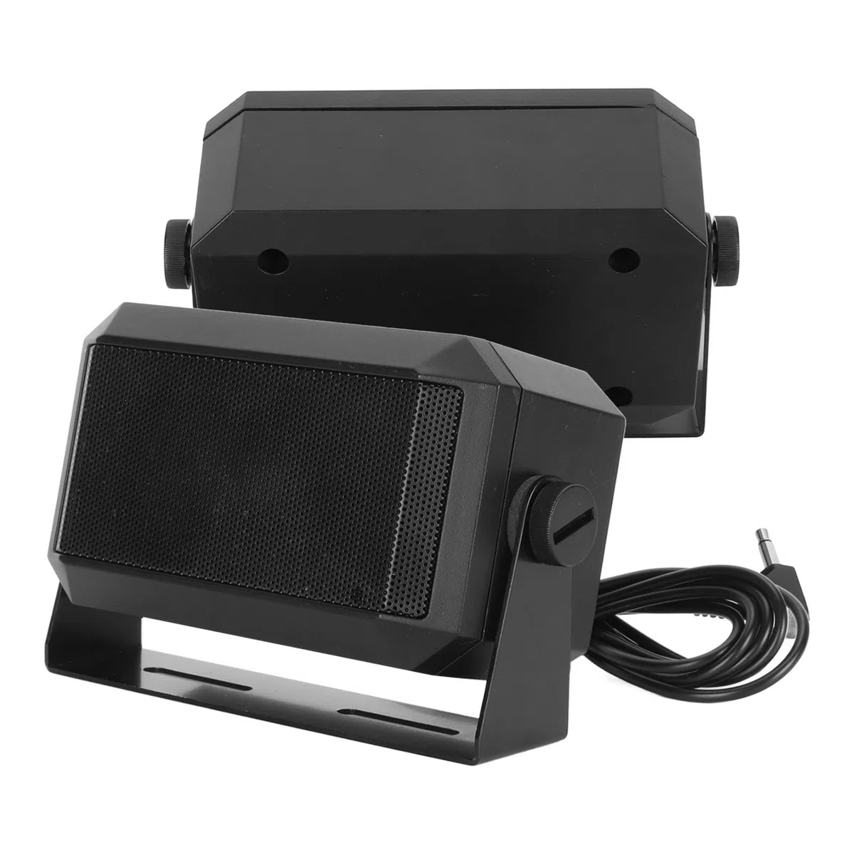 Altavoz Externo CB, Altavoz de Radioaficionado Profesional con Enchufe de 4 Ohmios y 3,5 Mm 5W para Transceptor Móvil para Radio CB