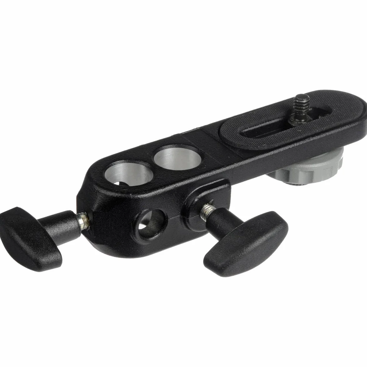 Manfrotto 143BKT - Base de conexión para cámara fotográfica, sólo Zapata, Negro