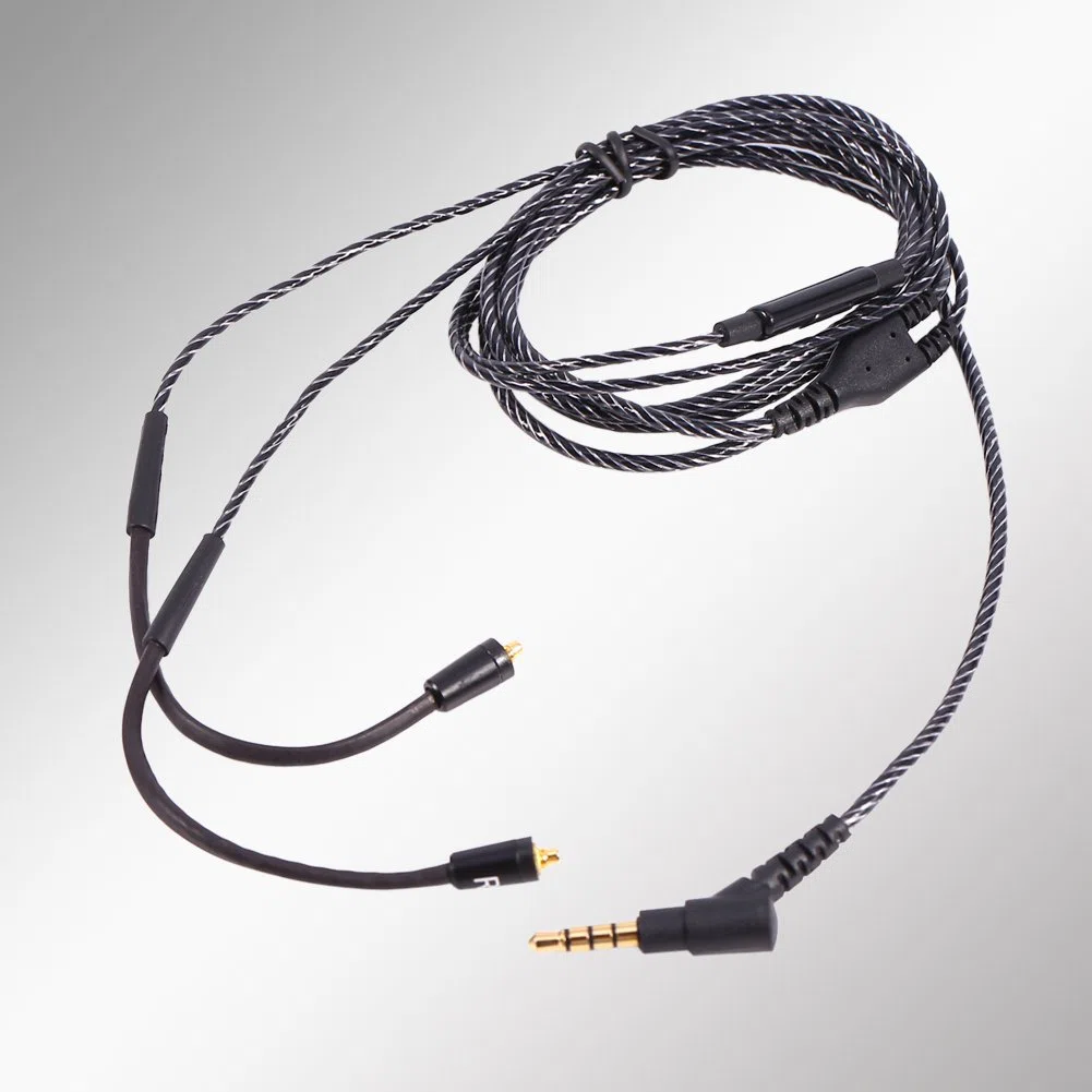 fosa Cable de Audio de Repuesto para Auriculares SHURE SE535 SE425 SE315 SE215 SE846 (3,5 mm)