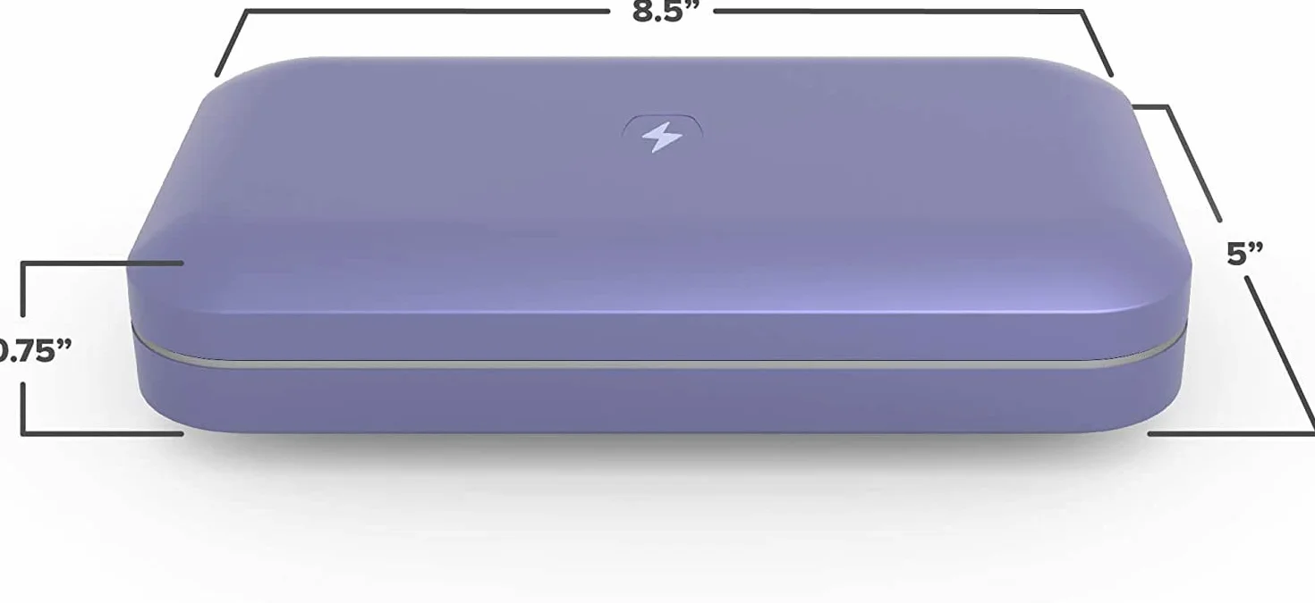 PhoneSoap 3 UV Higienizador De Teléfonos Inteligentes Y Cargador Universal Desinfectante Luz Ultravioleta (Bígaro)