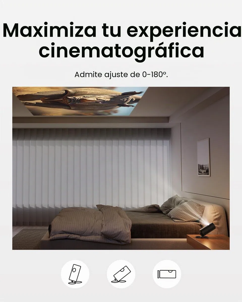 NEBULA Anker - Soporte plegable de escritorio ultra compacto, fácil instalación, rotación de 180 grados, se adapta a la serie Capsule, 200 g, cabe en la funda oficial