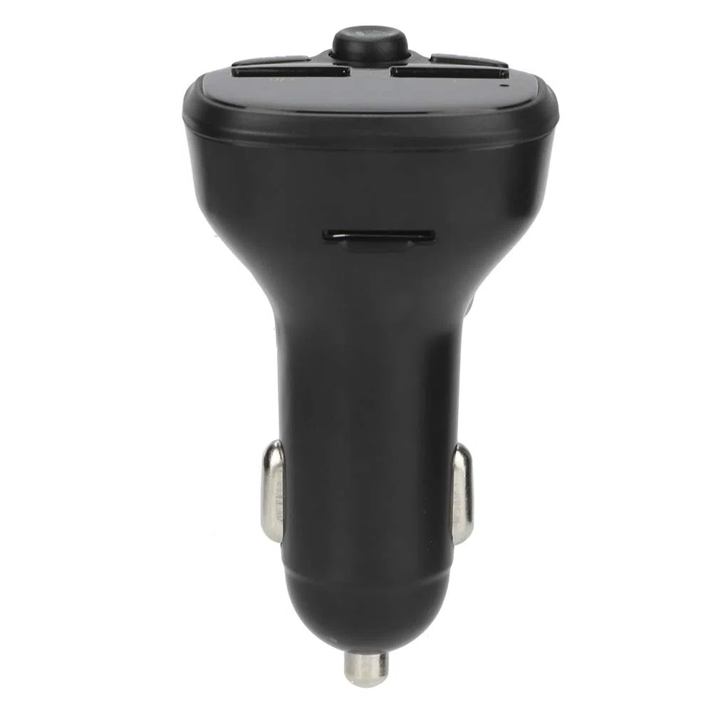 Transmisor FM Bluetooth V5.0 para coche, adaptador de radio FM Bluetooth inalámbrico con retroiluminación LED, reproductor de música con llamadas manos libres