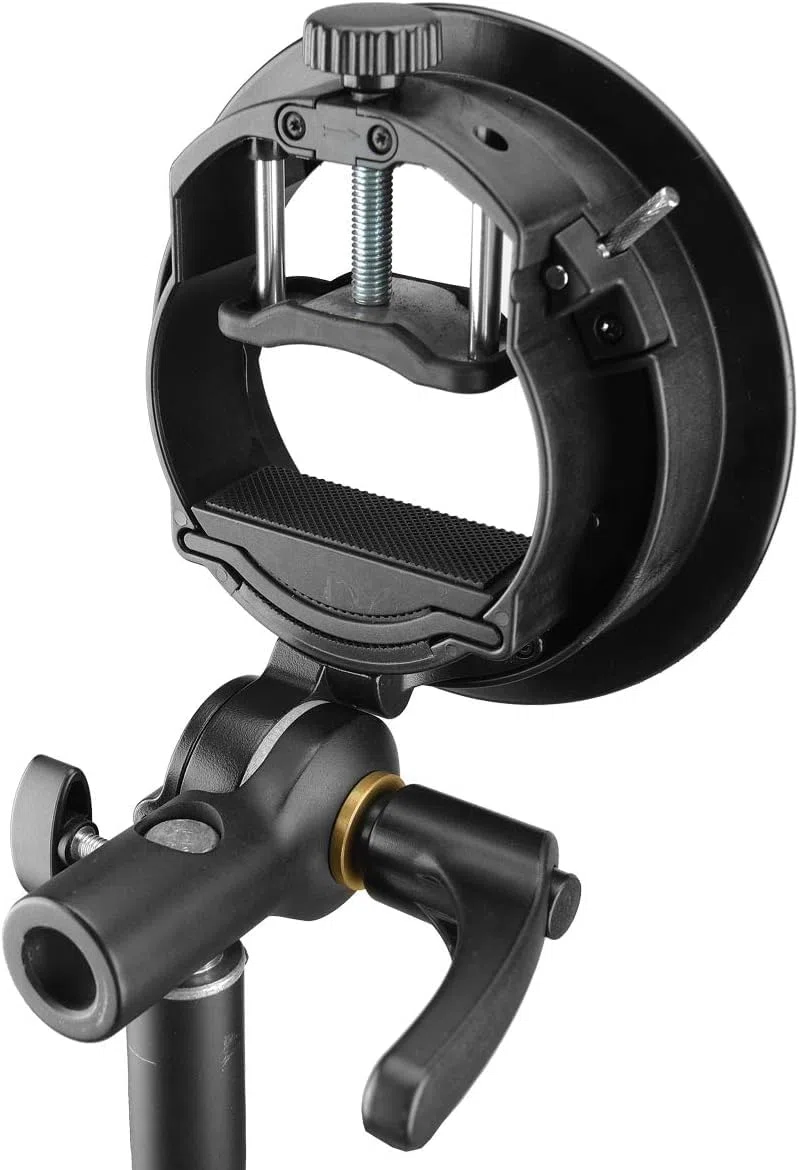 Godox S2 Speedlite S-Type Soporte Bowens Mount, para Godox V1 AD200Pro II AD400Pro AD200 V860II TT685 TT600 TT350, Control preciso de inclinación