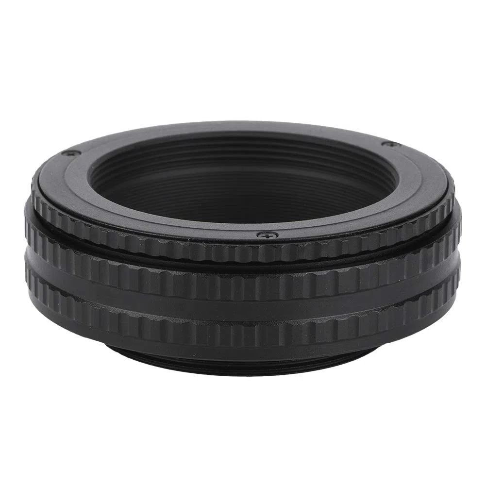 Adaptador Helicoide M42 a M42 con Enfoque Ajustable, Tubo Macro de 17-31 mm para Lentes sin Anillo de Enfoque, Fabricado en Aleación de Aluminio