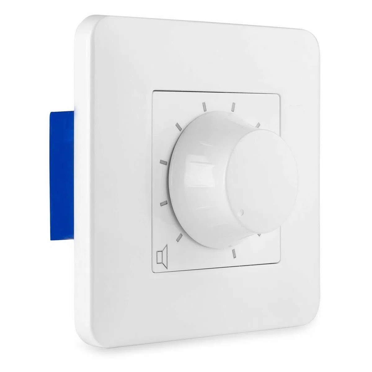 Power Dynamics PDV30 Atenuador de línea de 100v, control de volumen de altavoz para montaje en pared (30w), volumen para instalación de sistemas de música en oficinas, gimnasios, tiendas, etc.