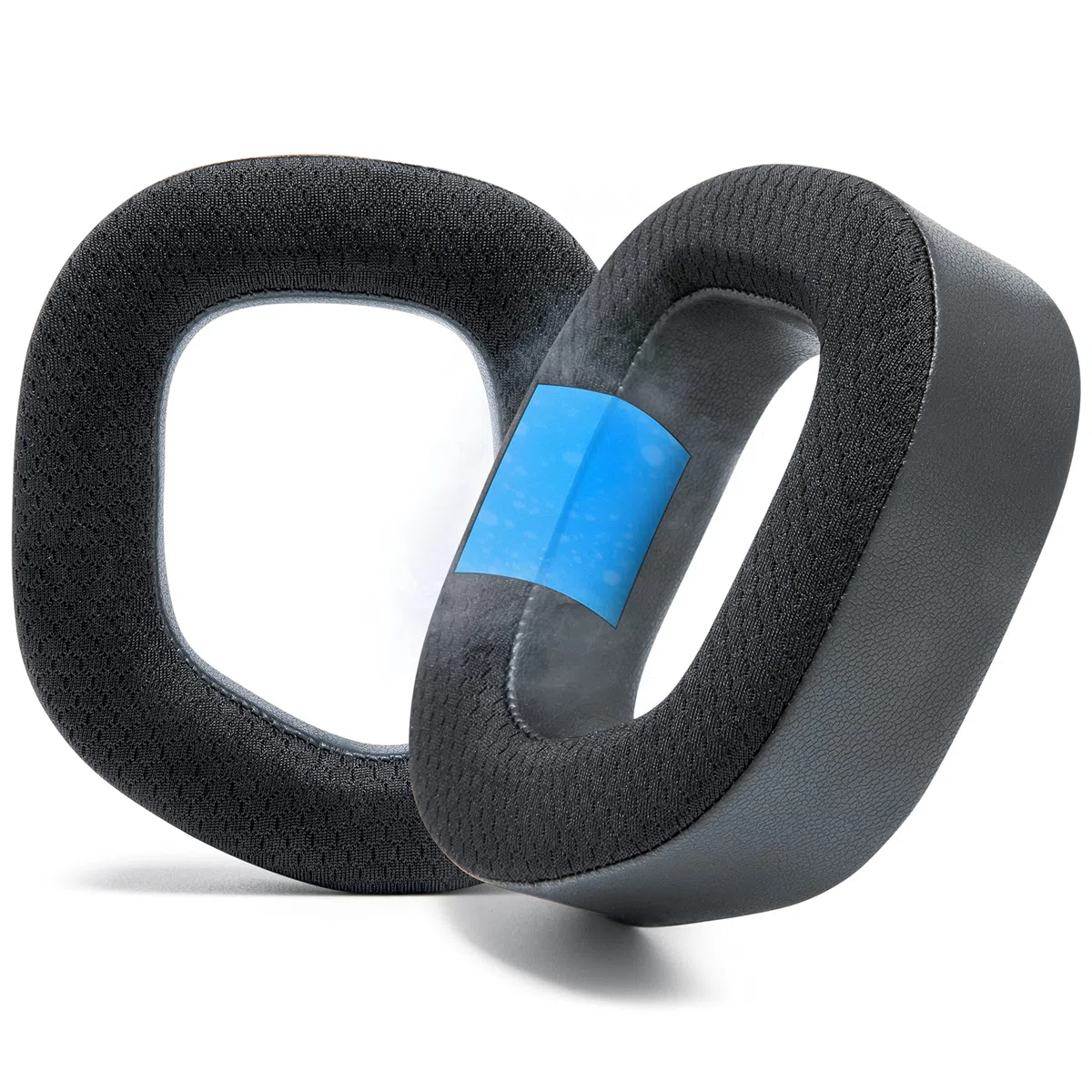 WC Freeze HS80 - Almohadillas de Gel refrigerante para Corsair HS80 RGB inalámbrico, con Cable y HS80 MAX de Wicked Cushions - Eleve la Comodidad, el Grosor y el Aislamiento del Sonido | Black