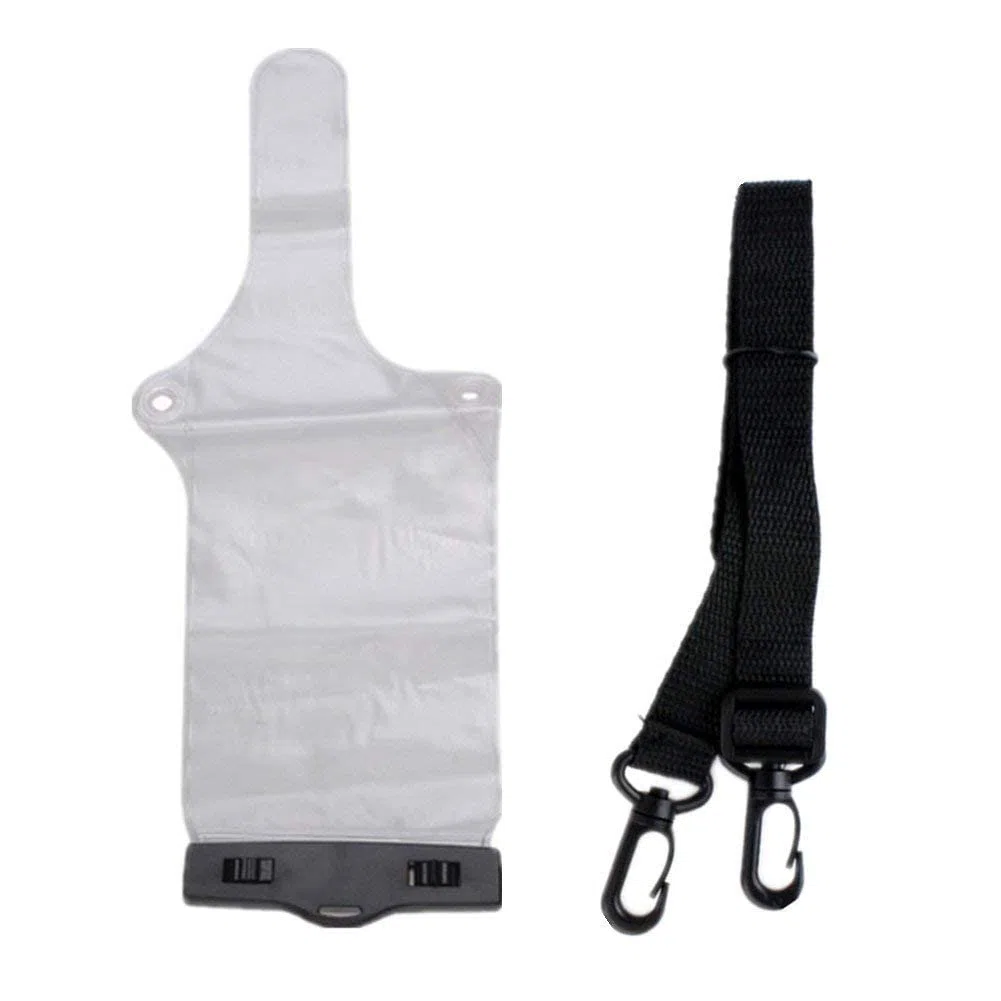 Lsgoodcare 5 fundas portátiles para radio bidireccional, impermeables, a prueba de lluvia, 5 pulgadasx13.8 pulgadas, color blanco