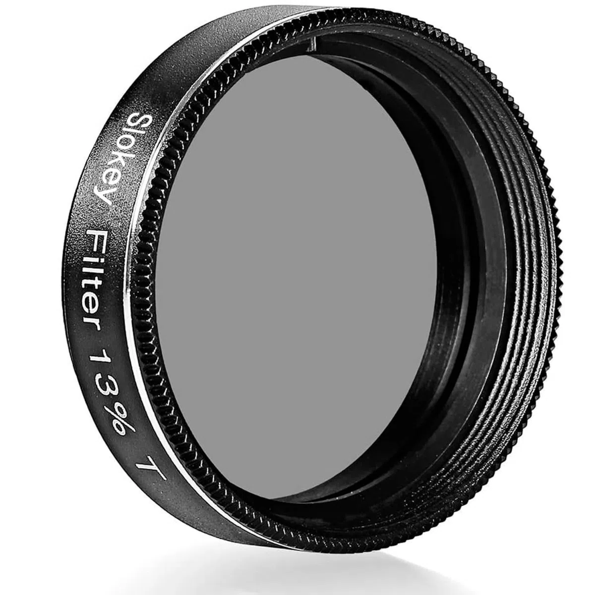 Filtro Lunar 13% Pro Slokey SkyWays de 1,25” para Oculares de Telescopio Astronómico Reducir el Brillo y Mejorar el Contraste en la Observación de la Luna y Venus