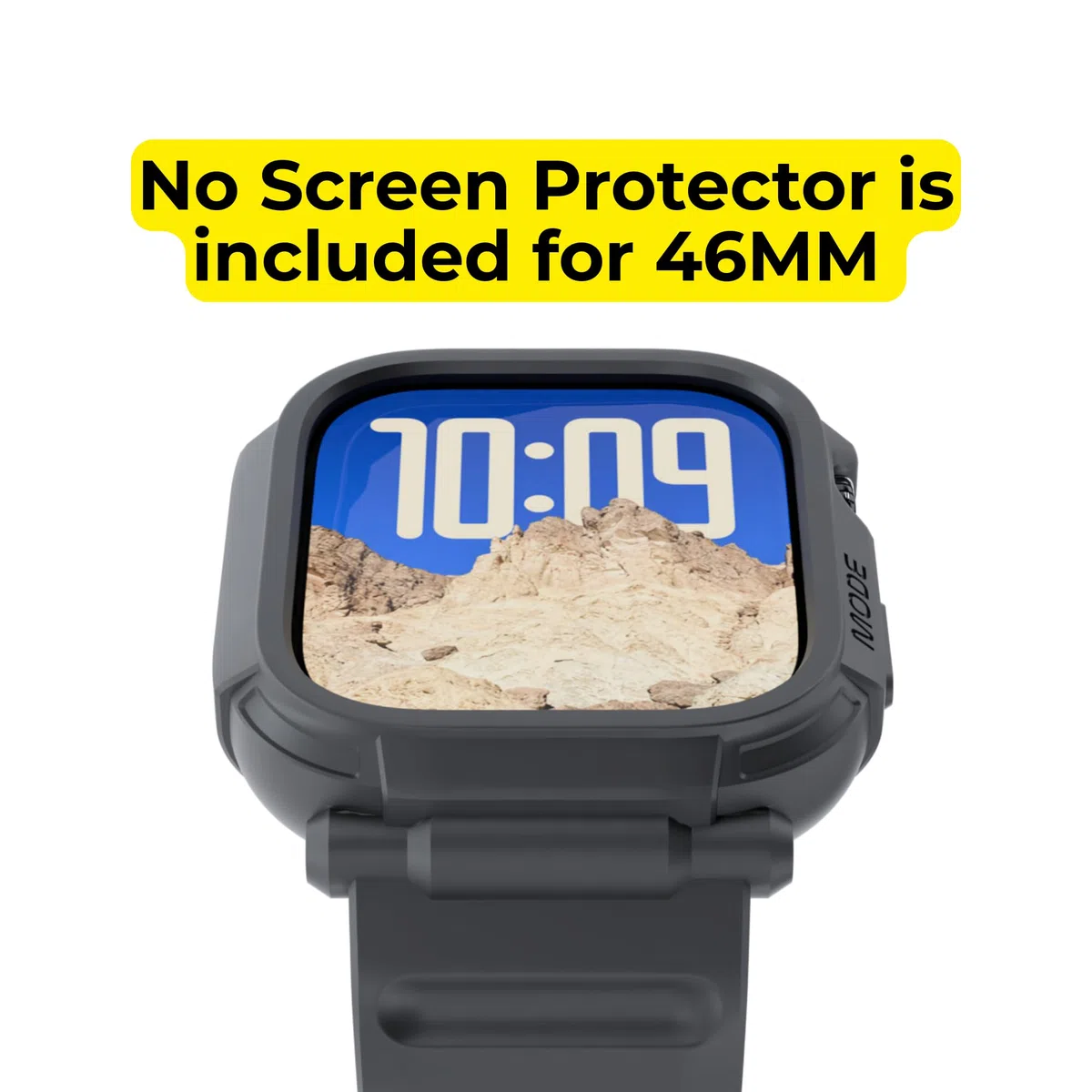 elkson Funda para Apple Watch Series 10 de 46 mm para hombre, resistente y resistente, correa táctica Quattro Pro 2.0 Series para iWatch, cubierta protectora duradera de grado militar, a prueba de