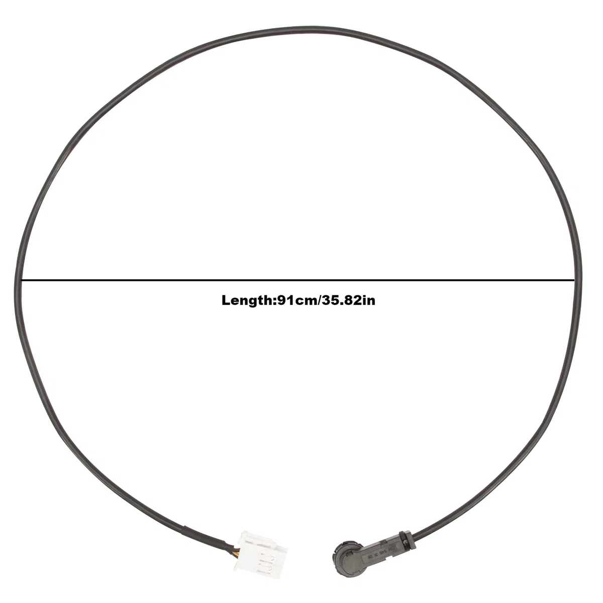 Cable de entrada auxiliar para Clase C W203 S203, A2034401808 Aux Entrada Radio Cable Cable Arnés para Clase C CL203 CLK W209 C209 A209 A209