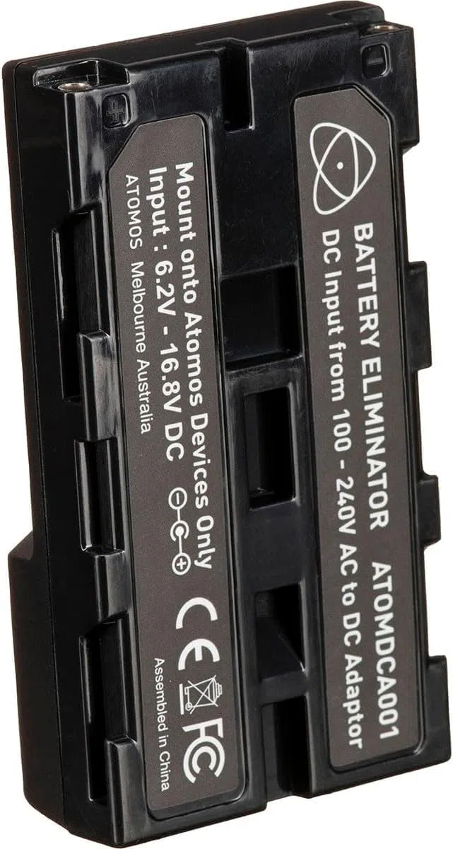 Atomos Cargador de Baterías Negro 6.2-16.8 VDC