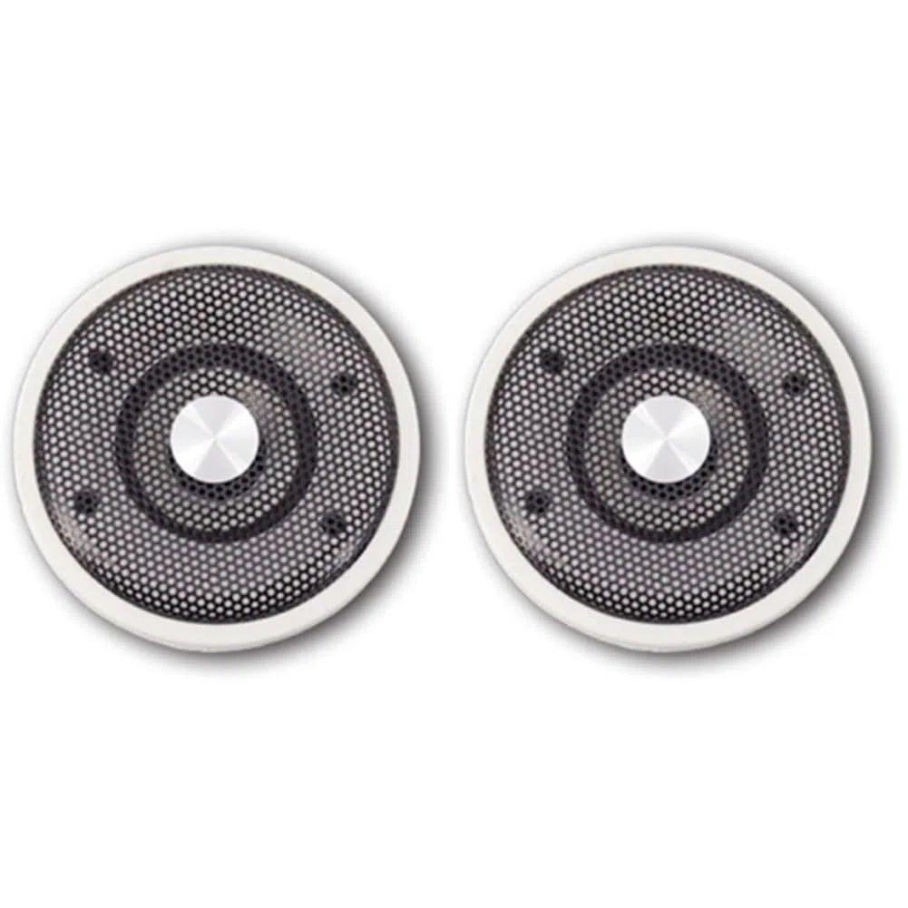 1 par de altavoces impermeables para techo o pared de 4 ohmios y 15 W para barcos marinos, césped J60A (), duradero, fácil instalación