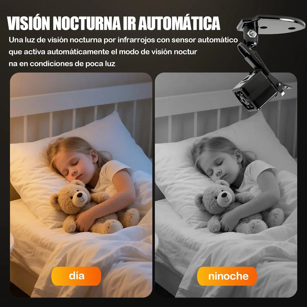 Mini Camara Espia, Cámara Oculta Camufladas Invisiable HD 1080P, Automática Visión Nocturna y Detección de Movimiento, Cargar Mientras graba,Graba en Bucle, Sin WiFi ni App, para Interiores/Exteriores