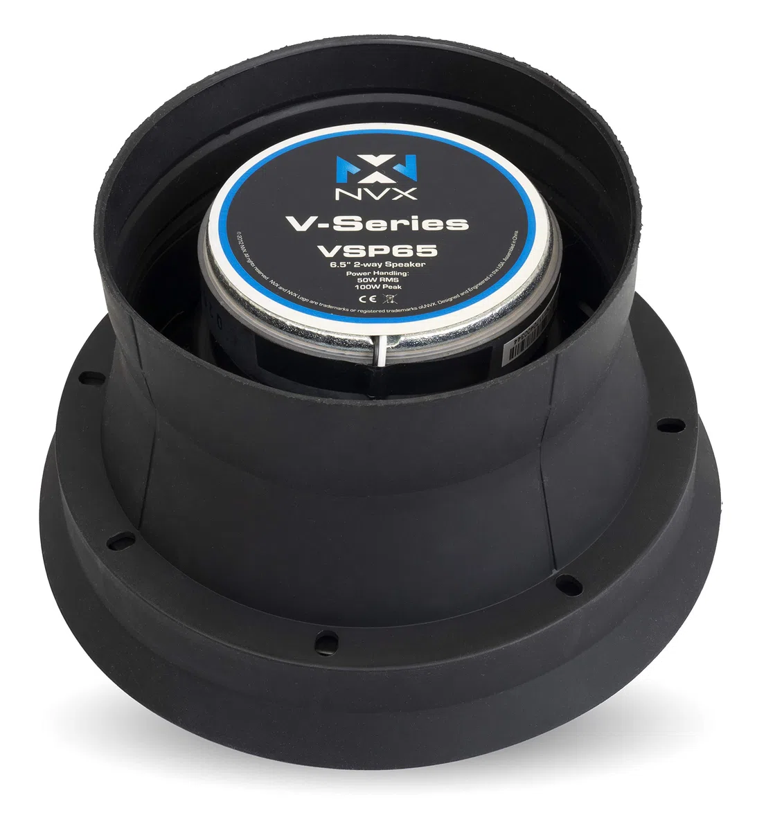 NVX XBAF65 - Kit de deflectores de Altavoces de Goma de Silicona Resistente a la Intemperie de 6.5 o 6.75 Pulgadas, 2 Piezas